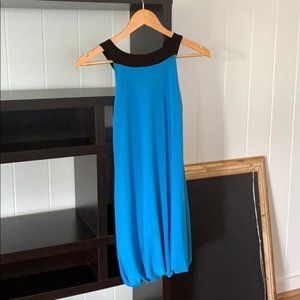 5/$15 Blue and black dress